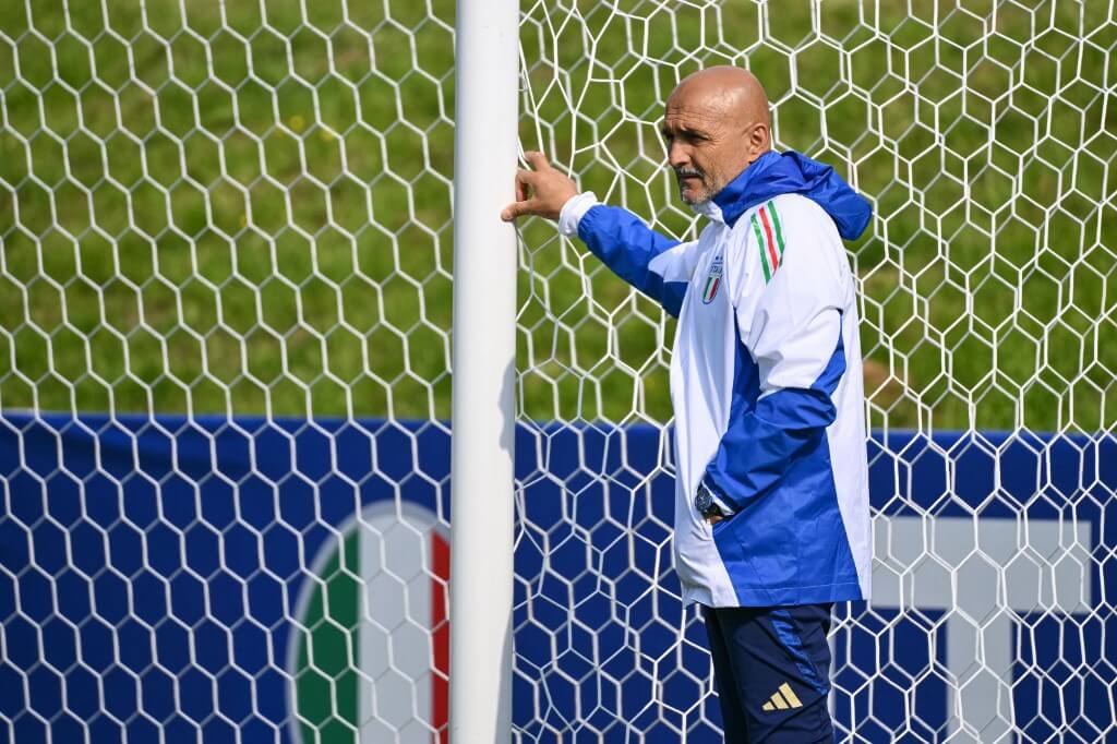 Italy Manager Luciano Spalletti